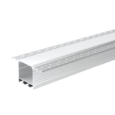 OPTONICA 5123 alumínium LED profil ezüst /fehér  L=2m 71.5x35mm