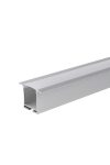 OPTONICA 5130 alumínium LED profil ezüst /fehér  L=2m 36x23.5mm