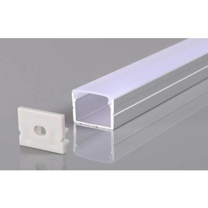   OPTONICA 5133 alumínium LED profil ezüst /fehér  L=2m 19x13mm