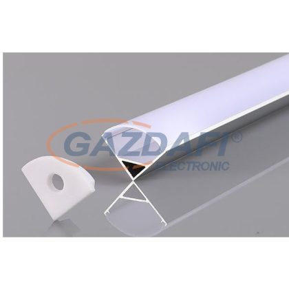   OPTONICA 5150 LED profil alumínium sarok szürke L=2m 16x16x10.5mm falon kívüli