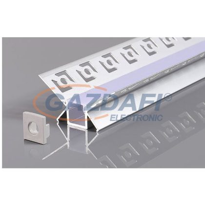   OPTONICA 5166 LED profil alumínium szürke L=2m 48x28mm süllyesztett