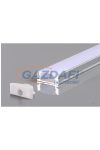 OPTONICA 5184 LED profil alumínium fehér L=2m 17.4x7x12.4mm falon kívüli