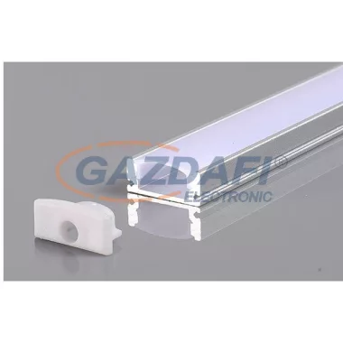 OPTONICA 5184 LED profil alumínium fehér L=2m 17.4x7x12.4mm falon kívüli