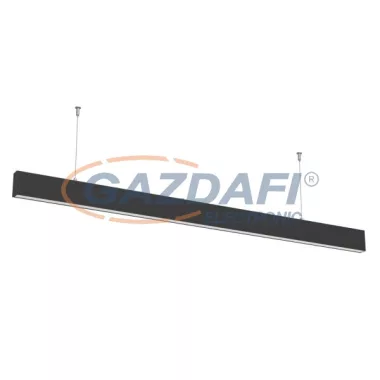 OPTONICA 5383 LED fel-le világító függesztett armatúra 50W AC200-240V 4000K 5000lm fekete 120° 1185x28x68mm