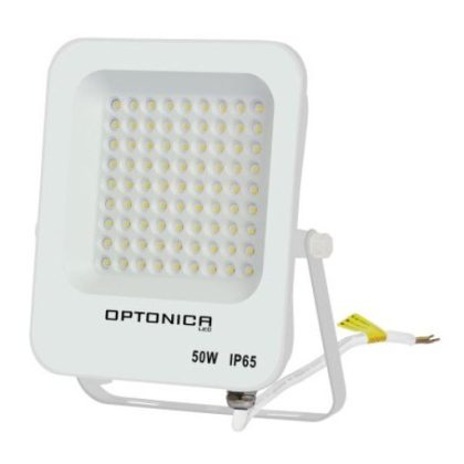   OPTONICA 5710 LED SMD fehér fényvető 50W AC220-240V 4500LM 6000K IP65