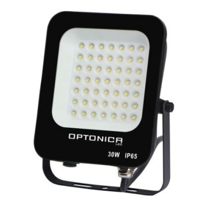   OPTONICA 5728 LED SMD fekete fényvető 30W AC220-240V 2700LM 4500K IP65