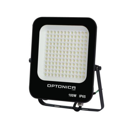   OPTONICA 5734 LED SMD fényvető fekete 100W 9000LM AC220-240V 90° IP65 4500K