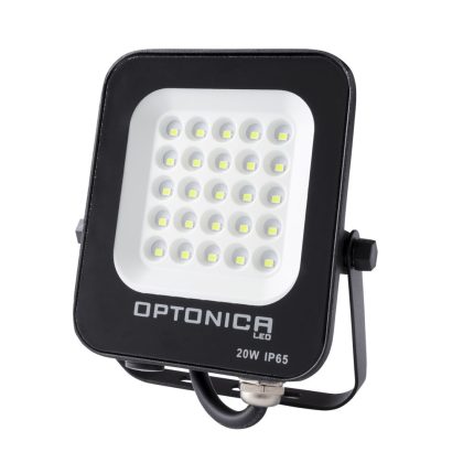   OPTONICA 5752 LED SMD fényvető fekete 20W 1600LM AC220-240V 90° IP65 zöld fény