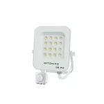   OPTONICA 5762 LED SMD fényvető fehér 10W 900LM AC220-240V 90° IP65 2700K mozgásérzékelős