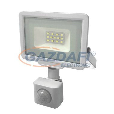 OPTONICA 5932 LED SMD fényvető fehér 10W 800LM AC220-265V 120° IP65 2700K - mozgásérzékelővel