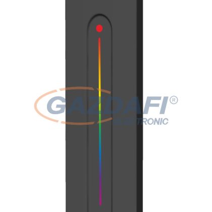   OPTONICA 6360 LED távirányító 1 zónás 2.4GHz RGB R13 - fekete