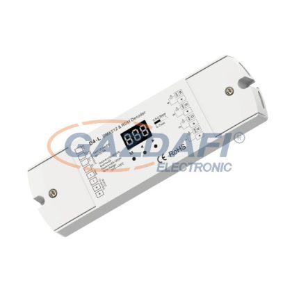   OPTONICA 6364 DMX512 jelvevő D4-L 12-24VDC 5A*4CH MAX:20A 240W/480W(12V/24V)