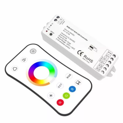   OPTONICA 6387 RGB+COLOUR TEMPERATURE REMOTE CONTROL 12-24VDC 3A*5CH MAX15A 180W/360W(12/24V)