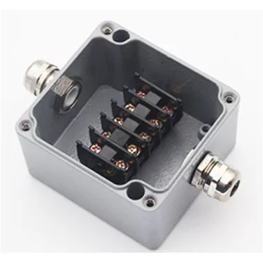 OPTONICA 6509 WATERPROOF ALUMINIUM BOX TERMINAL BLOCK IP68 450V/24A - 2 TERMINALS OPTONICA 6509 WATERPROOF ALUMINIUM BOX TERMINAL BLOCK IP68 450V/24A - 2 TERMINALS