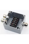 OPTONICA 6510 WATERPROOF ALUMINIUM BOX TERMINAL BLOCK IP68 450V/24A - 3 TERMINALS OPTONICA 6510 WATERPROOF ALUMINIUM BOX TERMINAL BLOCK IP68 450V/24A - 3 TERMINALS