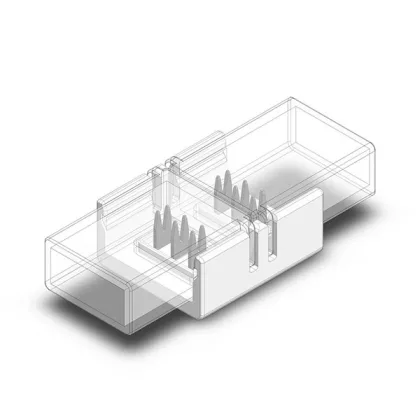   OPTONICA 6563 WATERPROOF CONNECTOR SMD 10MM PCB 3PIN (CCT, MAGIC RGB)