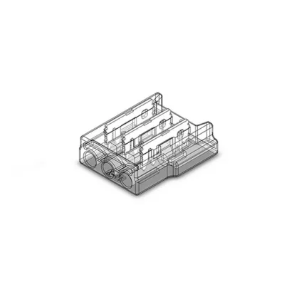   OPTONICA 6573 10MM 3PIN SMD STRIP, FASTEN CONNECTOR STRIP TO WIRE