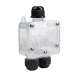   OPTONICA 6648 WATERPROOF BOX TERMINAL BLOCK IP68 - BOX SPLITTER 3 TERMINALS - TRANSPARANT