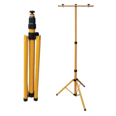 OPTONICA 6687 Tripod állvány kereszttartóval, sárga színben