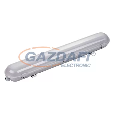 OPTONICA 6712 LED fénycsöves, por- és páramentes armatúra IP65 150CM 55W 100LM/W 4500K vészvilágító funkcióval - rozsdamentes acél rögzítő elemekkel, tömszelencével