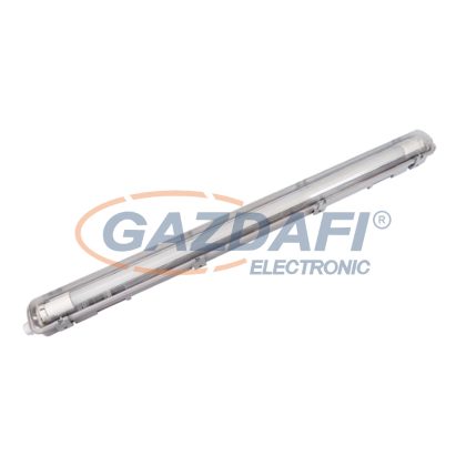   OPTONICA 6732 LED fénycsöves armatúra, üveg bura, egyoldalú bekötés T8 1*60CM 1*9W IP65 4500K