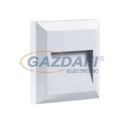   OPTONICA 7512 LED lépcsővilágító szögletes fehér 2W 4200K 120LM AC100-240V IP65