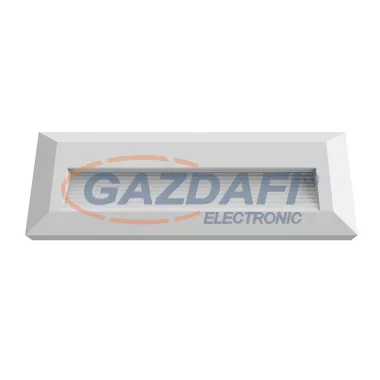 OPTONICA 7518 LED lépcsővilágító szögletes fehér 3W 4200K 100LM AC100-240V IP65