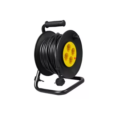 OPTONICA 7623 CABLE REELS H05VV-F3G1.5mm-25M IP20 230V R:1000W(4.35A)/U:3200W/(14A)