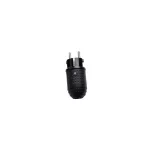 OPTONICA 7631 POWER PLUG IP44 16A, 230V, Max3500W - BLACK