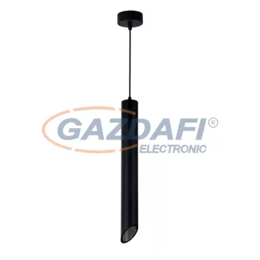 OPTONICA 9053 függeszték GU10 MR16 alumínium - kívül fekete/belül fekete - 6X50CM