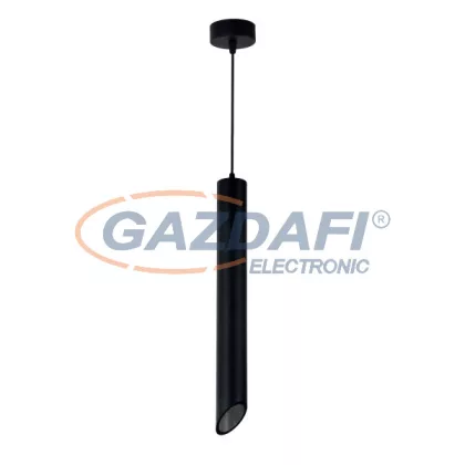  OPTONICA 9053 függeszték GU10 MR16 alumínium - kívül fekete/belül fekete - 6X50CM