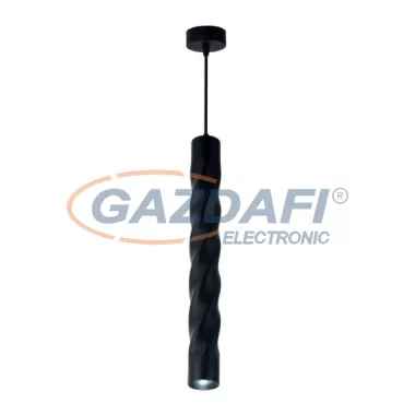 OPTONICA 9067 függeszték GU10 MR16 alumínium fekete 5.5X30CM