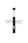 OPTONICA 9082 függeszték GU10 MR16 alumínium fekete 6X40CM