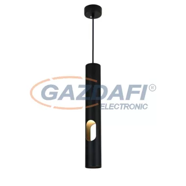 OPTONICA 9082 függeszték GU10 MR16 alumínium fekete 6X40CM