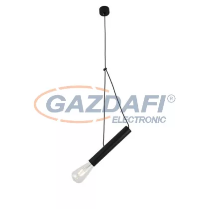 OPTONICA 9084 függeszték E27 alumínium fekete 4X40CM