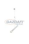 OPTONICA 9085 függeszték E27 alumínium fehér 4X40CM
