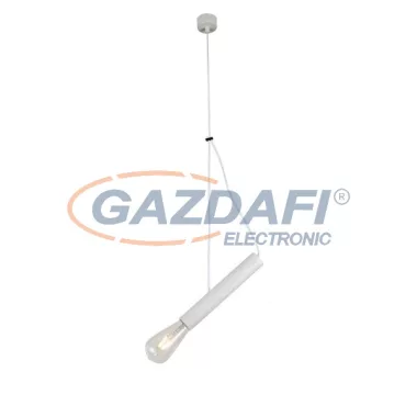 OPTONICA 9085 függeszték E27 alumínium fehér 4X40CM