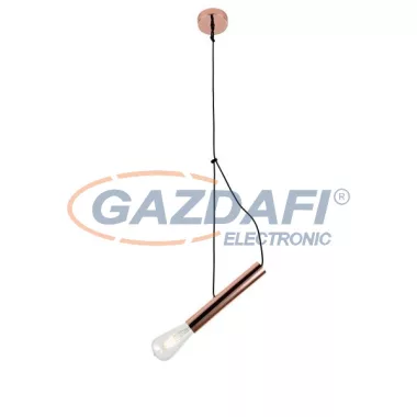 OPTONICA 9087 függeszték E27 alumínium rózsaarany 4X40CM