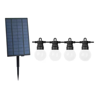 OPTONICA 9092 SOLAR STRING LIGHT 10M+30CM(POWER CABLE) 2800K 3.7V/3.6Ah
