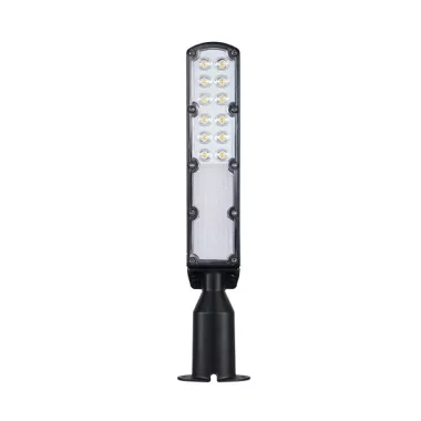 OPTONICA 9232 LED STREET LIGHT 30W SANAN-CHIP 180-265V 100LM/W IP65 75x130° 4000K BLACK BODY