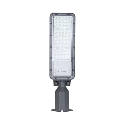   OPTONICA 9242 LED STREET LIGHT 50W LUMILEDS-CHIP 180-265V 120LM/W IP65 75x130° 4000K GREY BODY