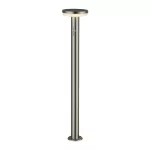   OPTONICA 9336 napelemes kerti lámpa mozgásérzékelős szálcsiszolt alumínium 4.4W 600lm/60lm IP44 3.7V