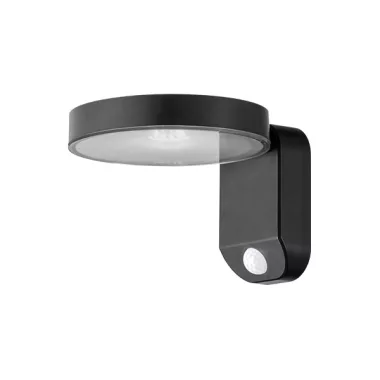 OPTONICA 9345 SOLAR WALL LIGHT 18*0.5W 400LM 3000K 3.7V 2000mAh Li-ion IP44 - DARK GREY