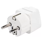   OPTONICA 9517 Travel Adaptor - UK to EU 220V 10A 1000W - COPPER