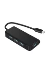 OPTONICA 9526 USB 3.0 Type-C to 4*USB3.0 HUB - ABS Cable length:15CM