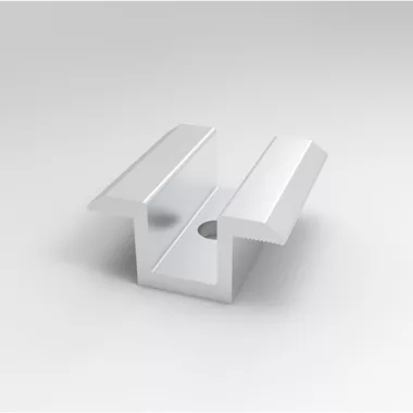 OPTONICA 9622 MIDDLE CLAMP 20mm-WIDE/19mm-HIGH - ALUMINIUM