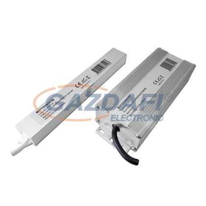   OPTONICA AC6111 LED szalag tápegység vízálló 60W DC 12V 5A IP67 233x40x23mm