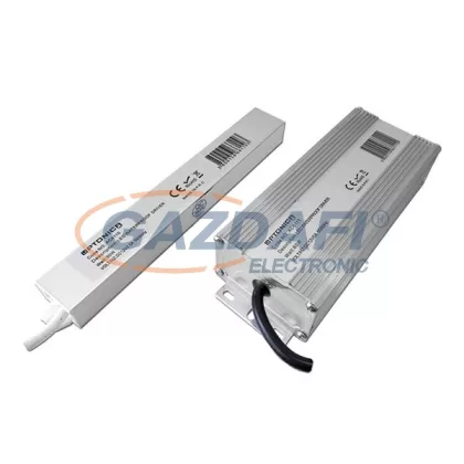   OPTONICA AC6112 LED szalag tápegység vízálló 150W DC 12V 12,5A IP67 205x72x43mm