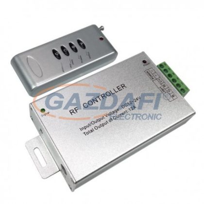   OPTONICA AC6304 LED szalag távirányító RGB 144W 12A 12-24V IP20 105x65x20mm