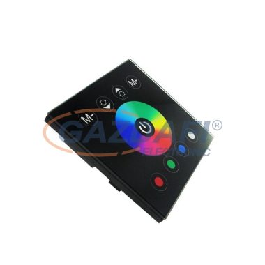 OPTONICA AC6317 LED fali vezérlő RGB 144-288W 12-24V IP20 85x85x40mm
